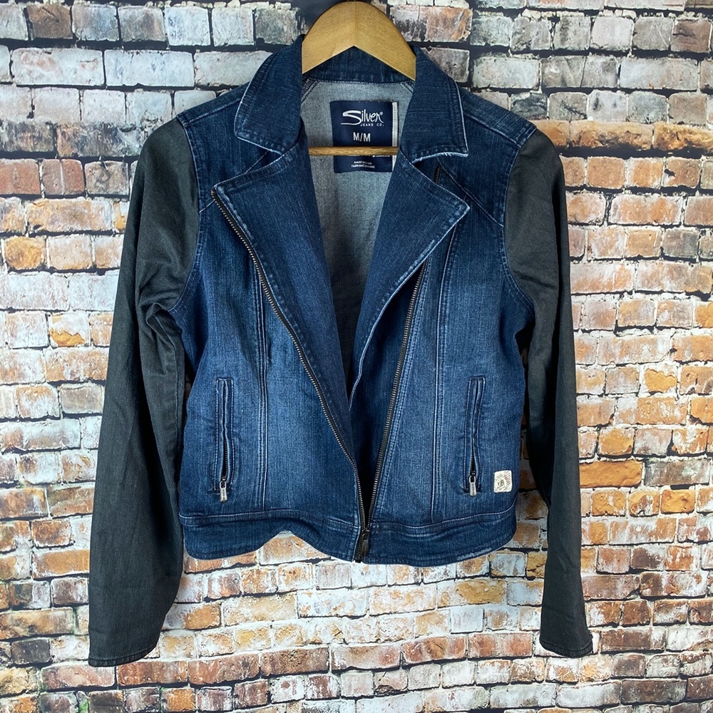 SILVER JEANS DENIM JACKET - Picture 2 of 7